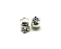 Metal. Bear. 16x10mm. Antique silver. Inn. 1.5mm.