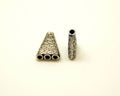 Metal. 20x15mm. Antique silver. Inn.2.8mm.