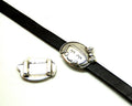 Zamak. Face. Girl. 33x2mm. Silver color. Inn.10x2.5mm.