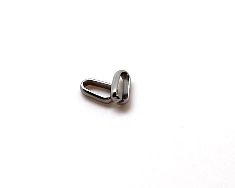 Stainless Steel. Connector. 10x2.5x1mm.