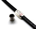 Zamak. Tube. 29x18x11mm. Silver. W&r&love. Inn. 11x7mm.