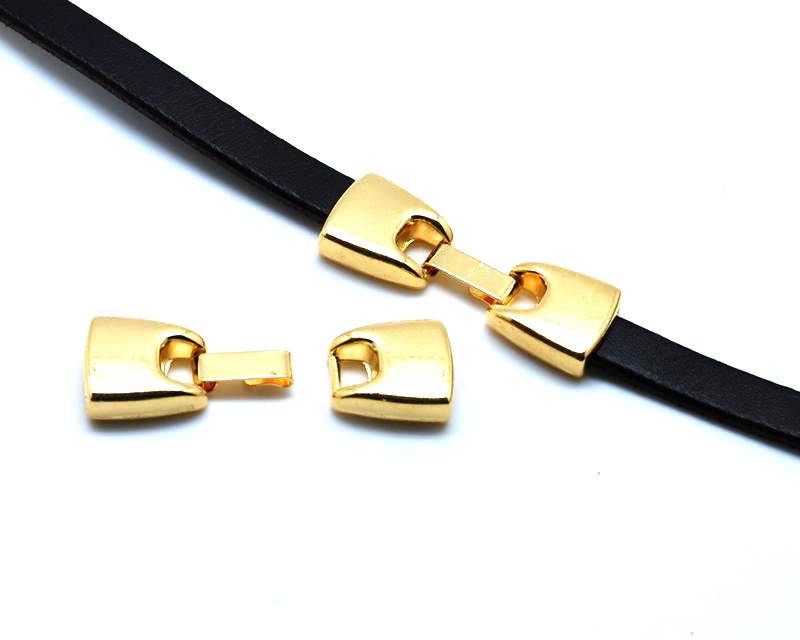 Zamak. Clasp. 45x11mm. Gold color. Inn.13x3mm.