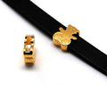 Zamak. Bear. Gold color. Inn.10x2.5mm.