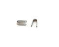 Stainless steel. Jewelry Finding. 10x6x0.5mm. Inn.1mm.