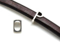 Zamak. Letter P. Silver color. Inn.10x7mm.