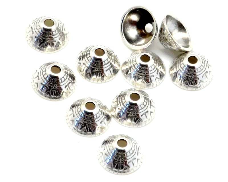 Zamak. Cap. 11mm. Silver Color. Inn.2.2mm.