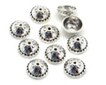 Zamak. Cap. 16mm. Silver Color. Inn.2mm.