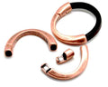 Zamak. Magnetic. 62x34mm. Antique copper. Inn.10x7mm.