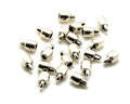 Zamak. Ending. 6x9.5mm. Silver color. Inn.3mm.