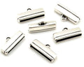Zamak. Ending. 22x10x5mm. Silver color. Inn.10x2.5mm.
