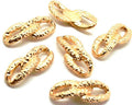 Zamak. 40x17mm. Gold. Inn.10x4mm.