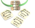 Zamak.Connector.27x29mm.If life fails to smile at you.Silver.Inn.5mm