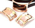 Zamak. Rectangle. 47x30mm. Rose gold. Inn.14x4mm.