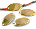 Zamak. Connector. 38x19mm. 38x19mm. Gold color. Inn.5mm.