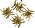 Zamak. Spider. 43x44mm. Antique gold. Inn.4mm.