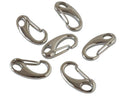 Stainless steel 304. 26x12.5x4.7mm. Silver color.