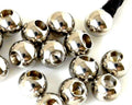 Stainless steel 316. Round. 8mm. Silver color. Inn.4mm.