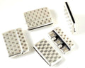Magnetic clasp. 25x33.5mm. Silver. Inn.30x2mm.