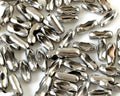 Stainless steel. 304. Connector. For 2mm. Silver.