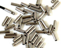 Stainless steel 304. End caps. 7x1.6mm. Silver. Inn.1mm.
