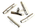Stainless steel 316. Magnetic clasp. Tube. 31x6mm. Silver. Inn.4mm.