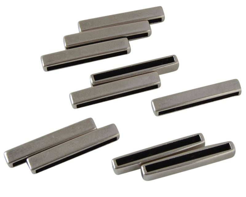 Zamak. Parallel. 33x5mm. Silver. Inn.30x2.5mm.