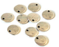 Zamak. Coin. 10mm. Silver. Inn.1.5mm.