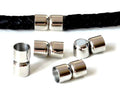 Stainless steel 304. Magnetic clasp. 19x11x11mm. Silver. Inn.10mm.