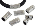 Zamak. Magnetic clasp. 13x27mm. Silver. Inn.10x7mm.