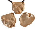 Zamak. Pendant. Panther. 44x37mm. Gold. Inn.4mm.