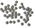 Zamak. Round. 4x3mm. Silver. Inn.1.8mm.