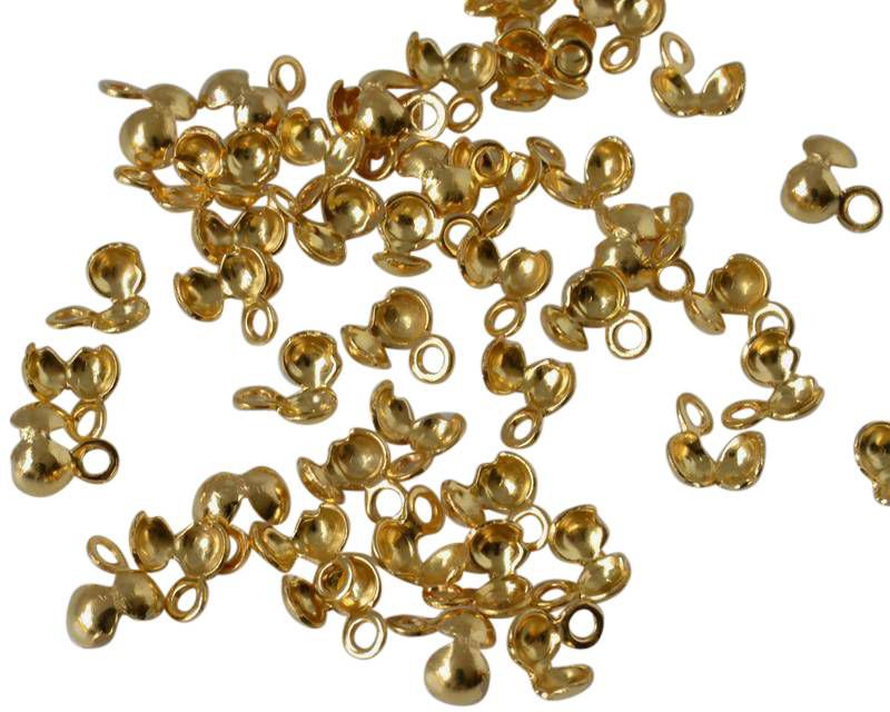 Brass. 5.5x3.5mm. Gold. Inn.1mm.