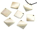Stainless steel 304. Pendant. 23x23x2mm. Silver. Inn.2mm.