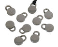 Stainless steel 304. Pendant. Lock. 13x19x3mm. Silver. Inn.5x3.6mm