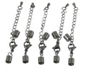 Stainless steel 304.Ending-Lobster.42mm/13x9x4mm/3.5x6x0.5mm.Inn.5mm.