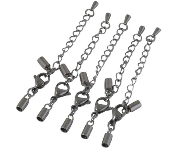 Stainless steel 304.Ending-Lobster.42mm/13x9x4mm/3.5x6x0.5mm.Inn.3mm.