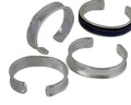 Brass. 14.5x66mm. Glittering Silver. For Leather 10mm.