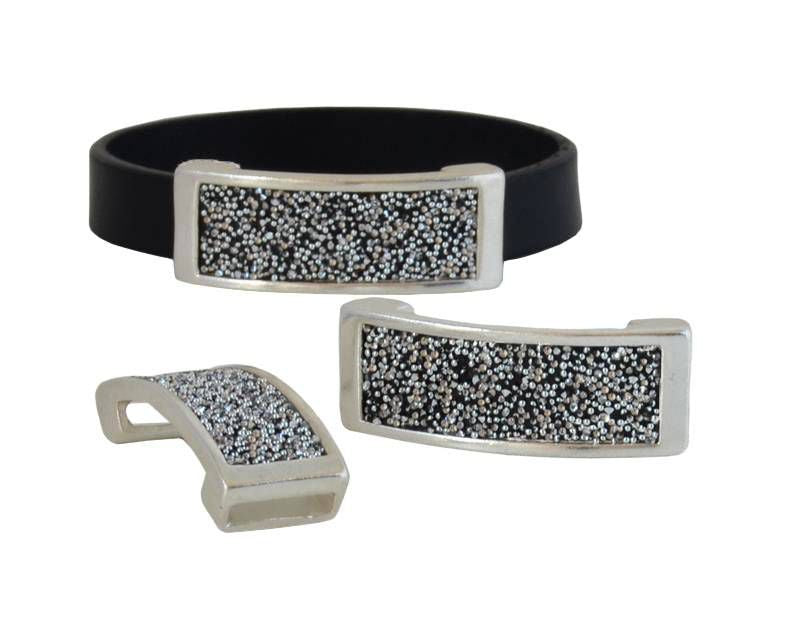 SWAROVSKI.Bronze. 35.5x13mm.Silver. CAL. Int.10x1,5mm