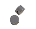 Stainless steel 304. Coin. 9x5.5mm. Silver. Inn.2mm