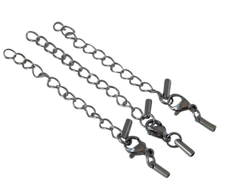Stainless steel 304. Ending-lobster. Silver. Inn.1.5mm