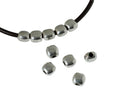 Zamak 8x8mm. Silver. Inn.3mm