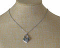 Stainless Steel chain necklace. 21.5x25mm Heart. Stainless Steel 304. Silver.19.5 Inch