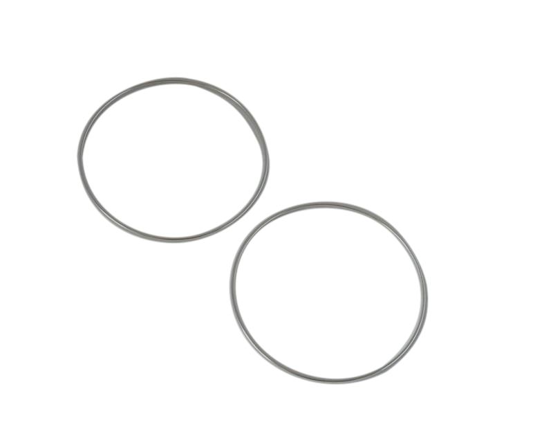 Brass Ring. 50mm. Silver. Inn.48mm