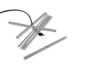 Zamak pararell one hole. 56mm. Silver. Int.1.5mm