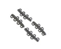 Ending with wave with 6 rings 23.3x8mm. Zamak-Silver. Inn.1.3mm