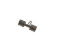 Weight pendant. Stainless Steel 316L. 30x1.mm. Plateado. Inn.8mm