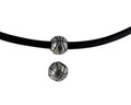 Basketball round bead. Stainless Steel 304. 10.5x9.5mm. Silver. Inn.5mm