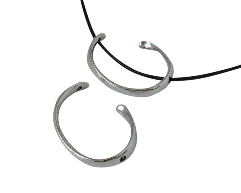 Zamak. 60x43mm. Silver.Inn.4mm