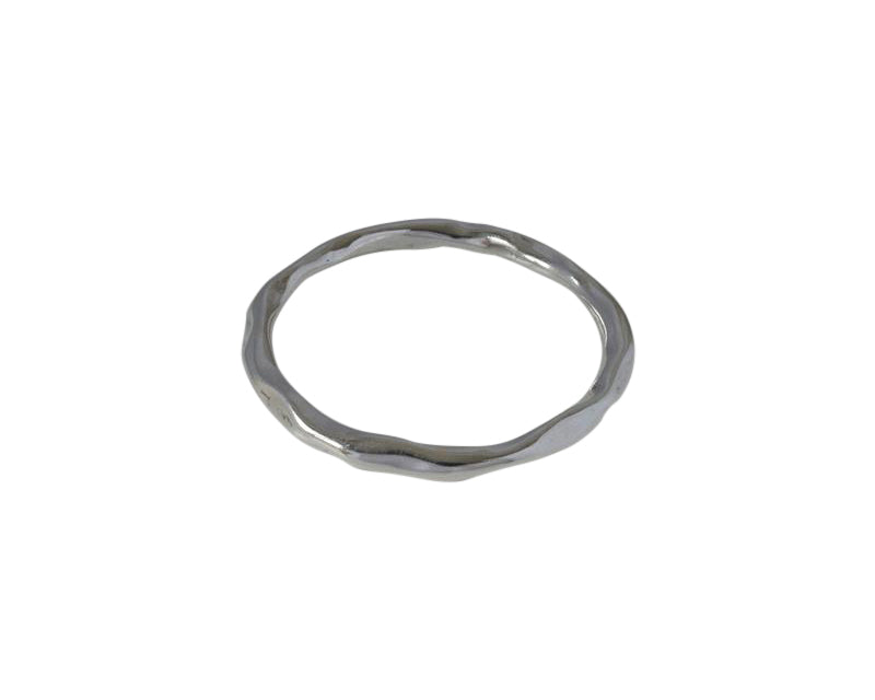 Zamak ring 66x66x5.5mm. Silver.