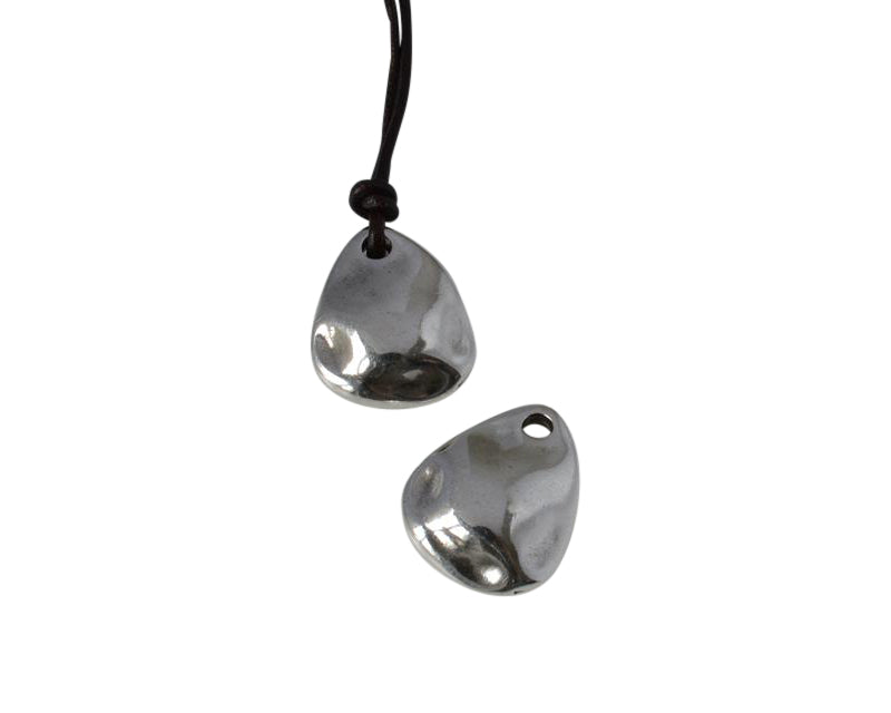Zamak pendant 23.5x19mm. Silver. Inn. 3mm.